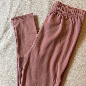 Mauve buttery soft leggings
